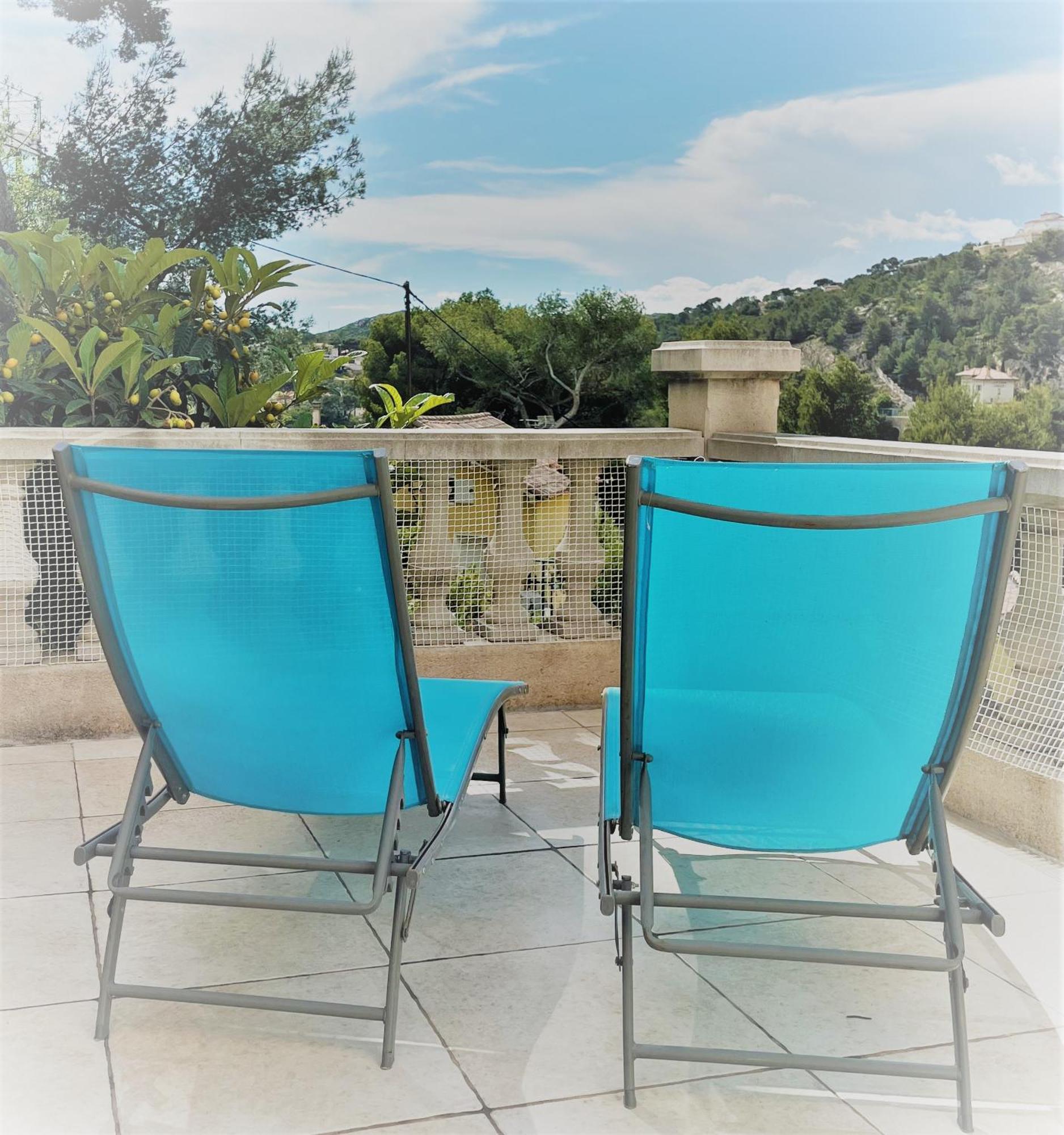 La Casa Calanquaise - A 250m Accessible A Pied - T2 Spacieux Independant - Terrasse Ombragee Ensues-la-Redonne