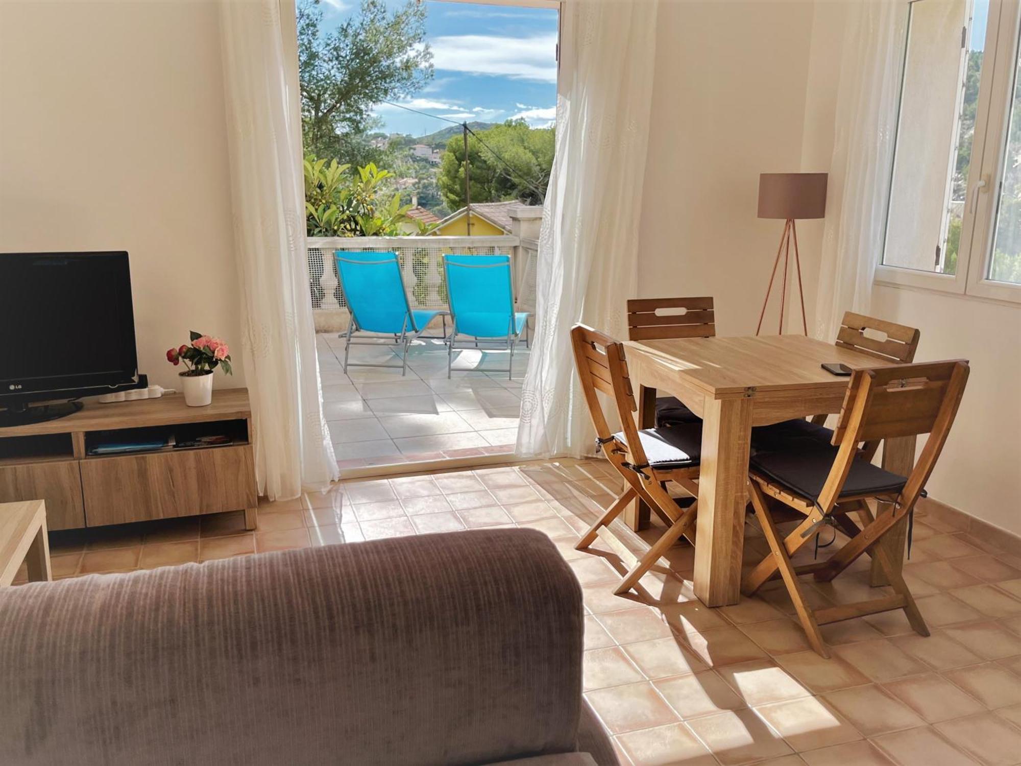 La Casa Calanquaise - A 250m Accessible A Pied - T2 Spacieux Independant - Terrasse Ombragee Apartamento Ensues-la-Redonne